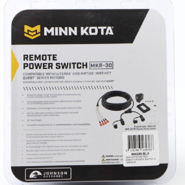 Instinct Remote Power Switch and Harness