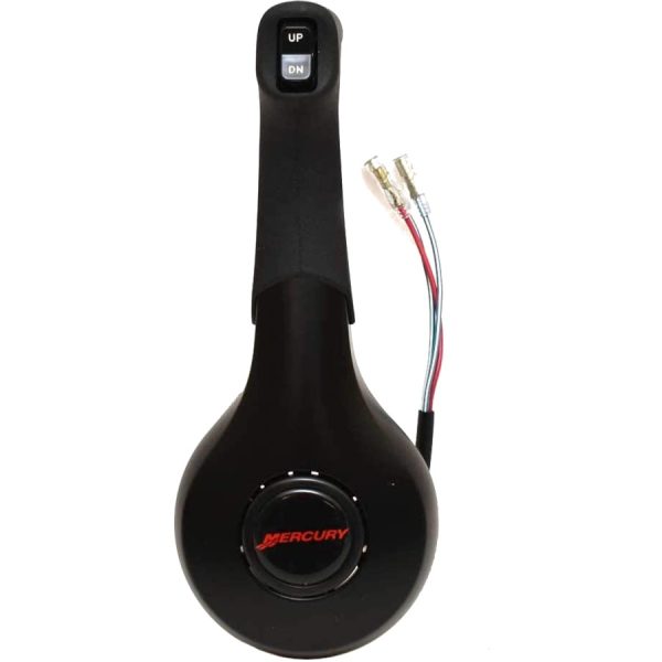 Mercury Black Gen 1 Side Mount Control Box Handle Assembly with Trim Switch