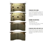 Salt Water Brake Pads – Aust Mechanical | Dacromet Coated