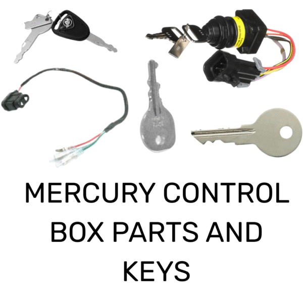 Mercury Control Box Parts and Keys