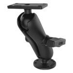 RAM Drill-Down Double Ball Mount for Humminbird Helix 5