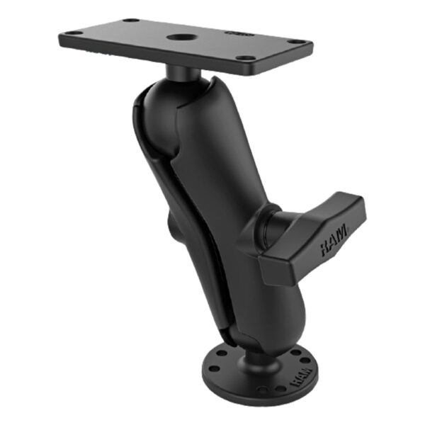 RAM Drill-Down Double Ball Mount for Humminbird Helix 7