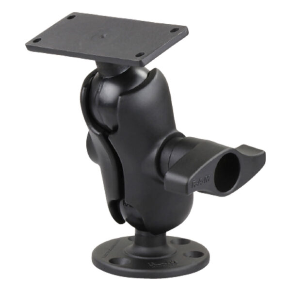 RAM Drill-Down Double Ball Mount for Humminbird Helix 9, 10 & 12