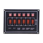 Marine Town Switch Panel - Black Alloy