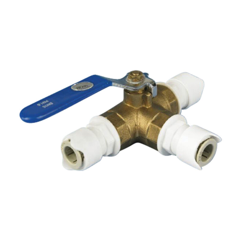 Whale Three way Valve - Quick Connect 12