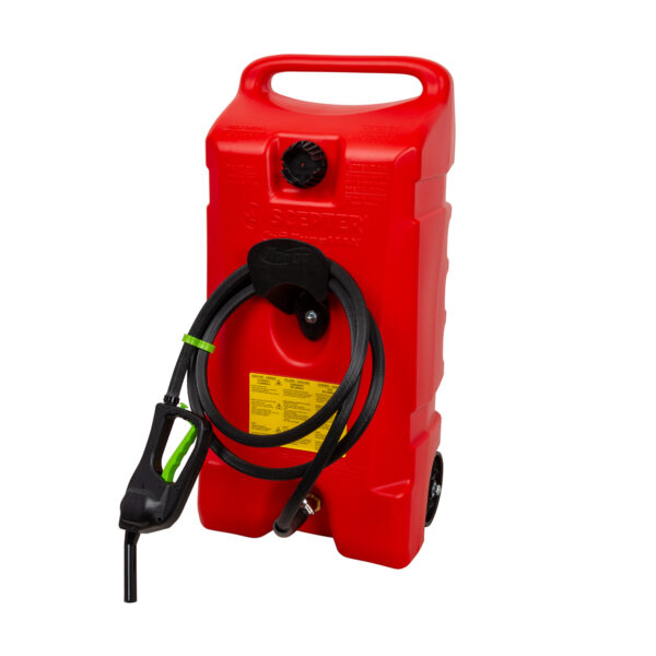 Scepter? Duramax Wheeled Petrol Container - Flow ?N? Go Siphon Pump