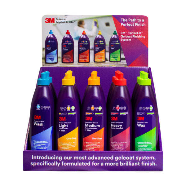 3M Counter Display Wash Polish Wax
