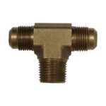 Dometic Capilano 'T' Two Way Flare - Brass