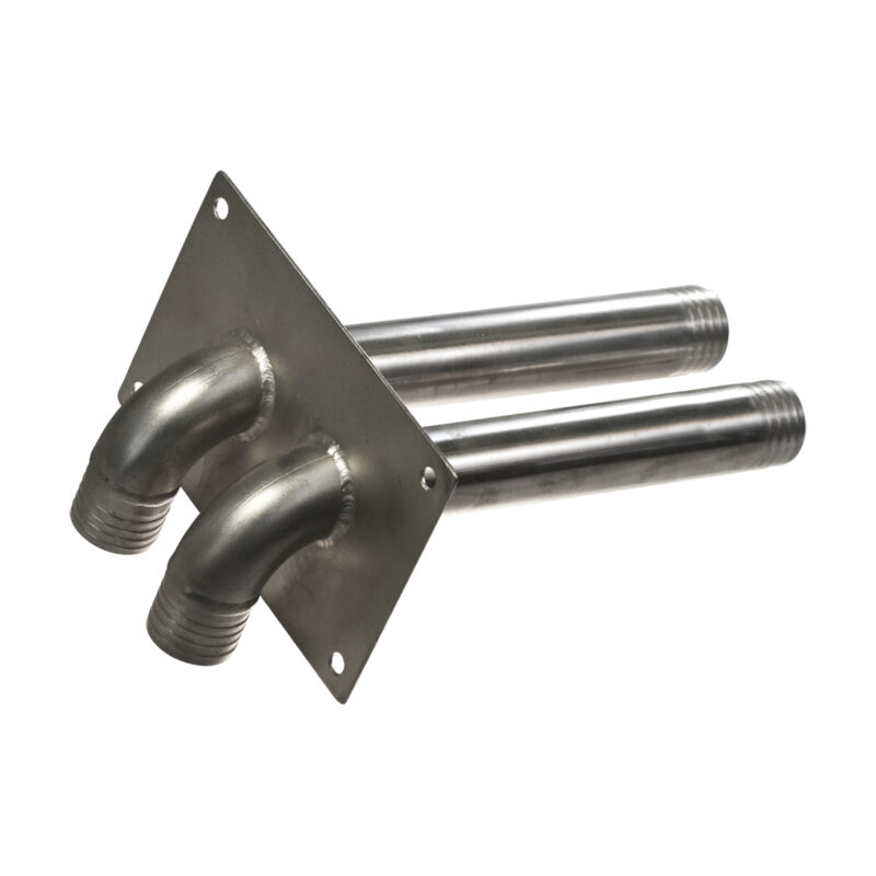 Fischer Panda Lead-Through Fitting - Dual