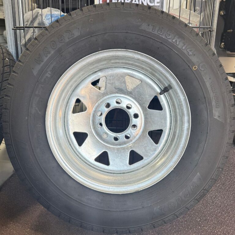 Multi Fit Rpr Galvanised Multi Fit 185R14 Spare Wheel - Brisbane Marine