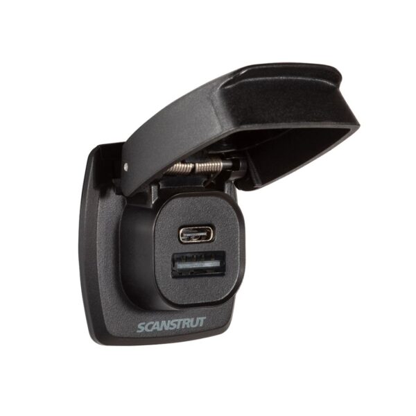 SCANSTRUT FLIP PRO FAST USB CHARGER USB-A USB-C
