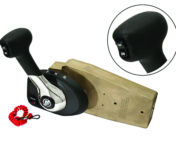 Trim Outboard Remote Control Chrome (8M0030550)