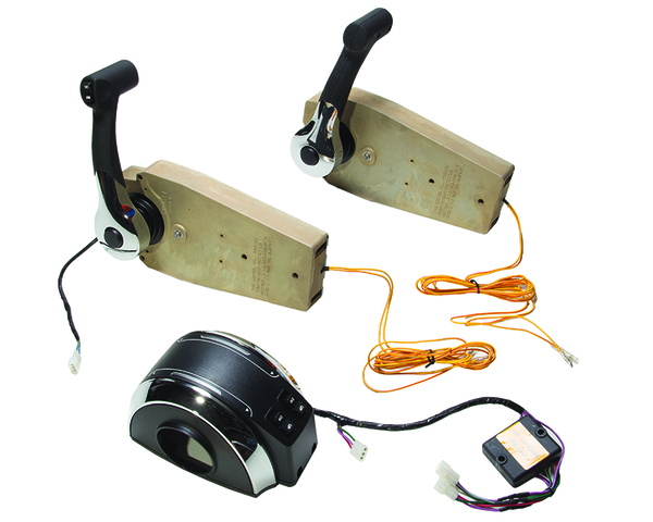 Console Mount 4500 Dual Outboard Remote Control (8M0075245)