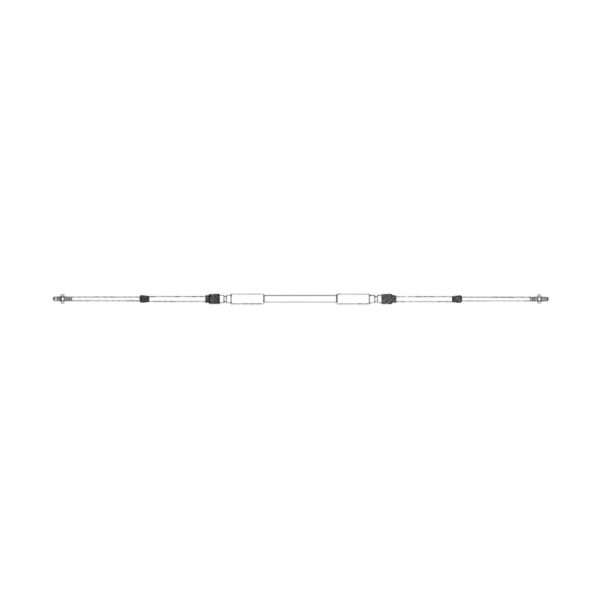 SEASTAR CCX632 XTREME PREMIUM CONTROL CABLE 54FT RED