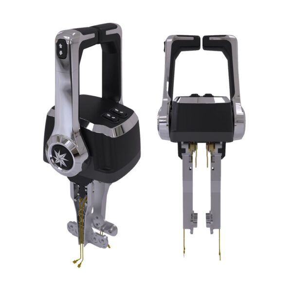 SEASTAR XTREME TOP MOUNT TWIN LEVER CONTROL BLACK