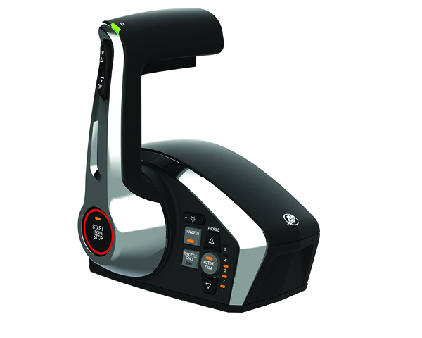 Single Engine Remote Control Console w/ Trim (8M0163917)