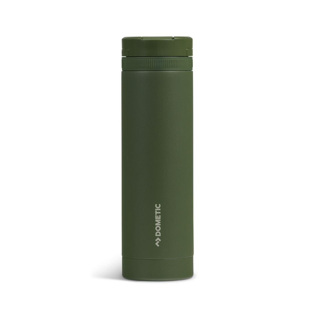 Dometic 650ml Stainless Steel Straw Bottle Lichen - Image 2