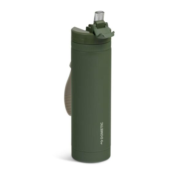 Dometic 650ml Stainless Steel Straw Bottle Lichen