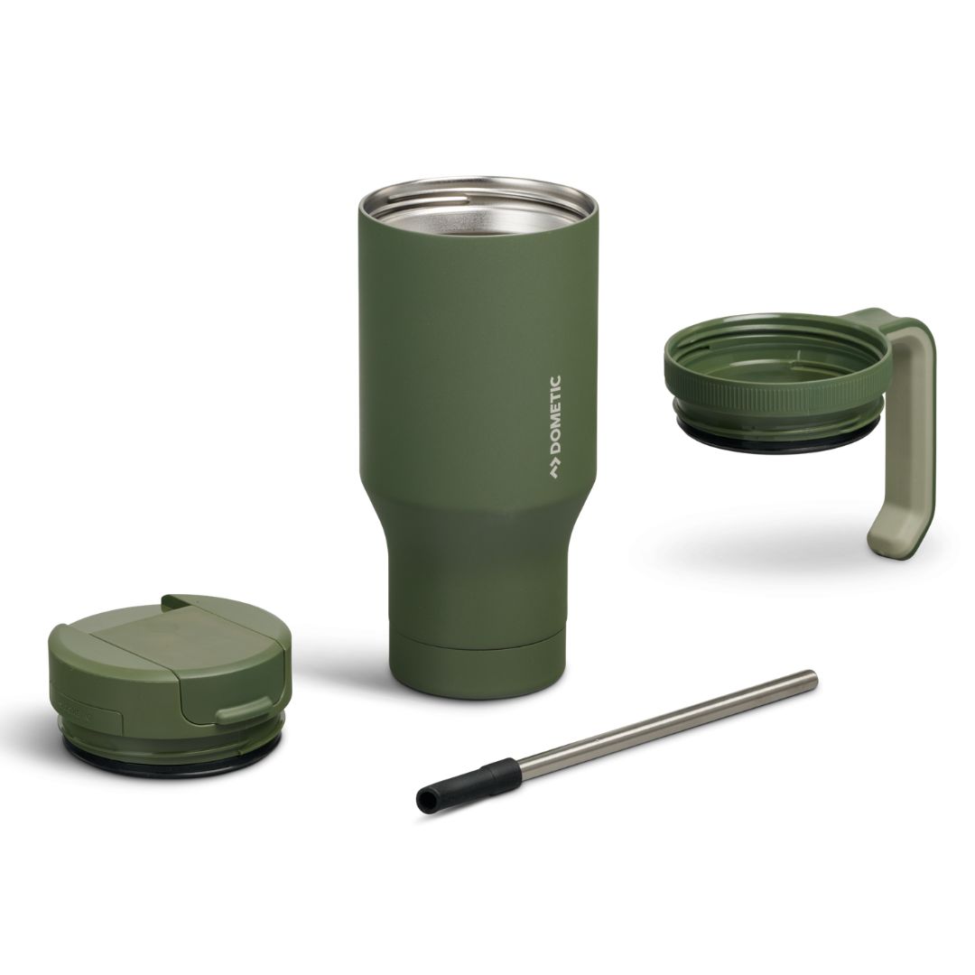 Dometic 900ml Stainless Steel Travel Tumbler Lichen - Image 4