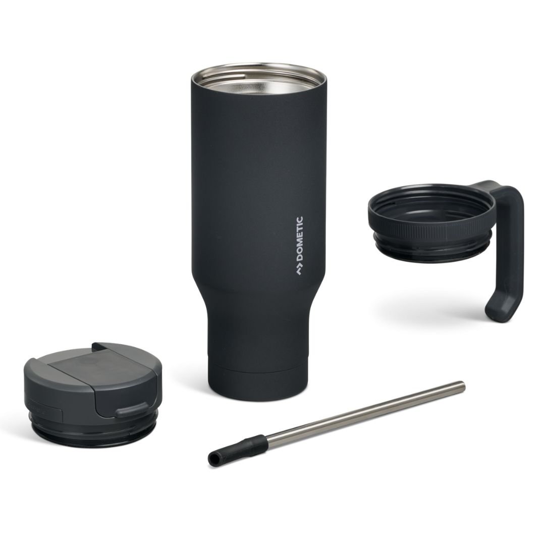Dometic 1.1 L Stainless Steel Travel Tumbler Slate - Image 3