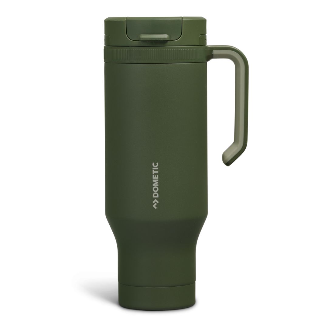 Dometic 1.1 L Stainless Steel Travel Tumbler Lichen - Image 2