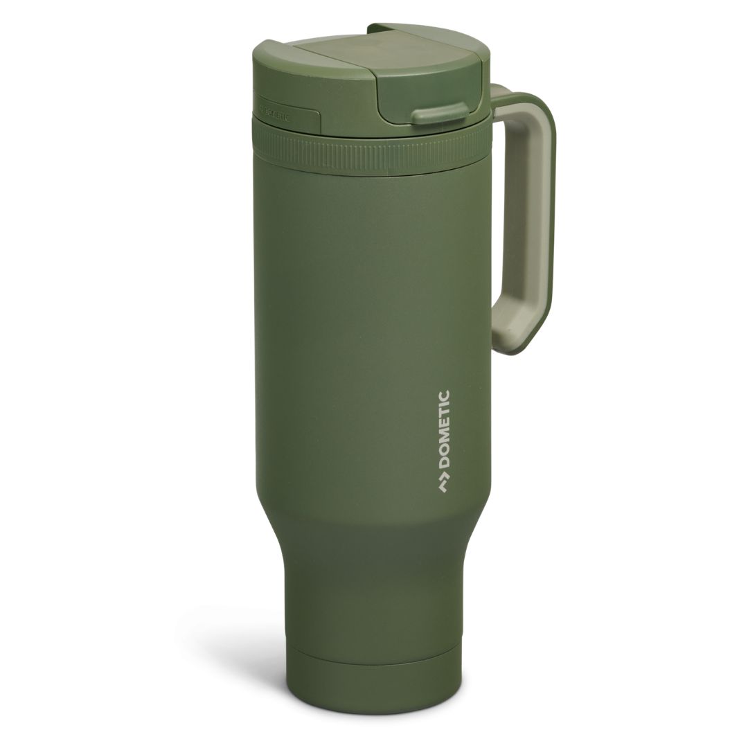 Dometic 1.1 L Stainless Steel Travel Tumbler Lichen - Image 4