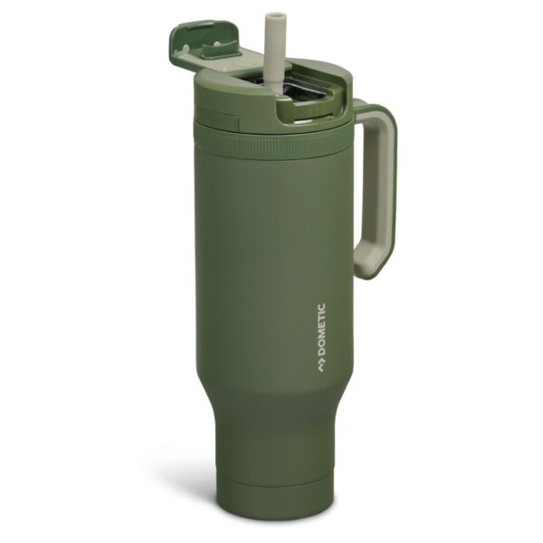 Dometic 1.1 L Stainless Steel Travel Tumbler Lichen